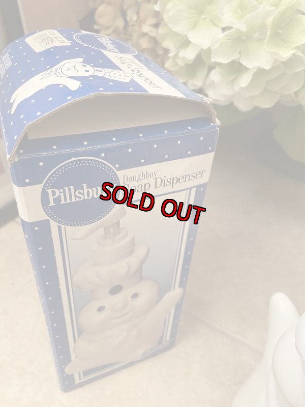 画像11: Pillsbury Dough Boy  Soap Dispenser With Box 1997 / ピルズベリー　ドゥボーイ　箱入りソープディスペンサー (11)