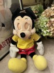 画像1: Disney Mickey Mouse  Talking Cassette Tape player Doll / ディズニーのトーキングミッキーマウス　カセット　ドール　 (1)
