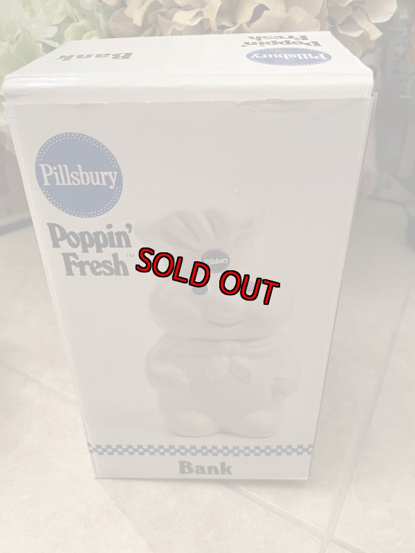 画像8: Pillsbury Dough Boy  Ceramic Coin Bank With Box 1988 / ピルズベリー　ドゥボーイ　箱入りの陶器製、貯金箱 (8)