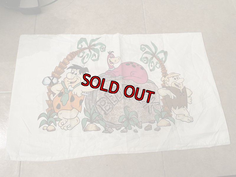 画像3: Hanna Barbera Flintstones Pillow Case / ハンナバーベラ、フリントストーンズ ピローケース (3)