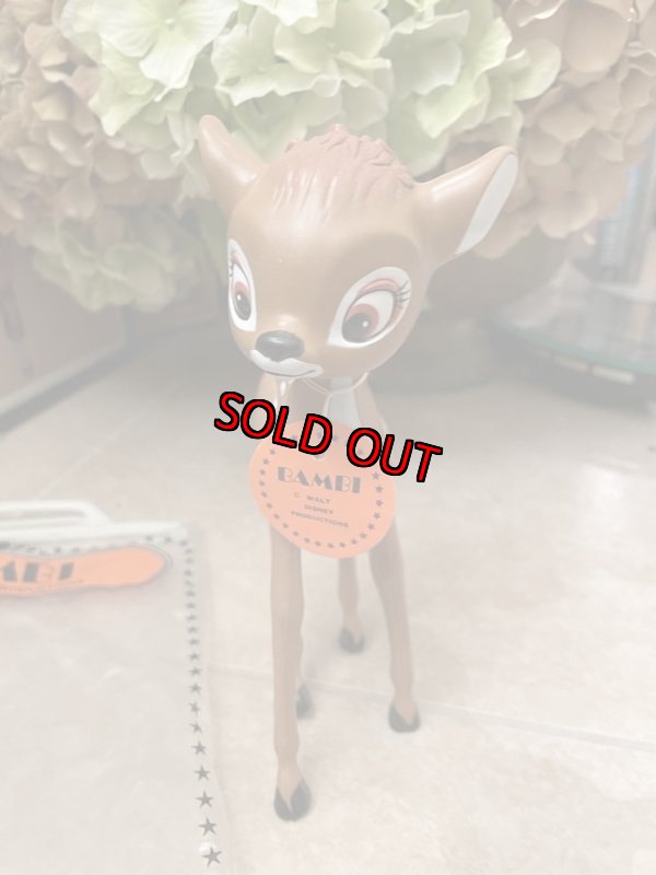 画像5: Disney DAKIN Bambi  Doll With Bag 70‘s / ディズニーのDakin社　袋入り、タグ付きのバンビ　ドール　フィギュア (5)