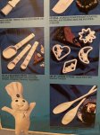 画像4: Pillsbury Dough Boy kitchen Bake Tool  box 17 pieces  set  1993 / ピルズベリー　ドゥボーイ　箱入りキッチンツール　17点セット (4)