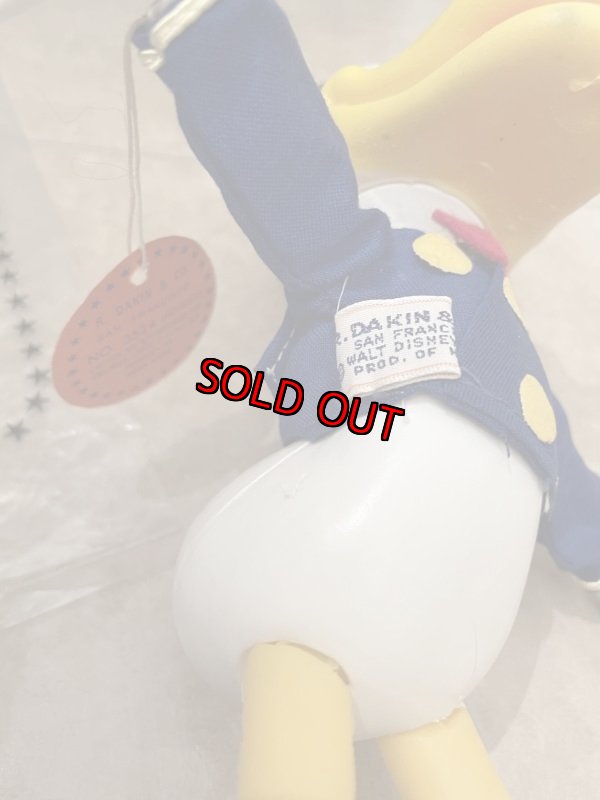 画像7: Disney DAKIN Donald Duck  Doll With Bag 70‘s / ディズニーのDakin社　袋入り、タグ付きのドナルドダック　ドール　フィギュア (7)