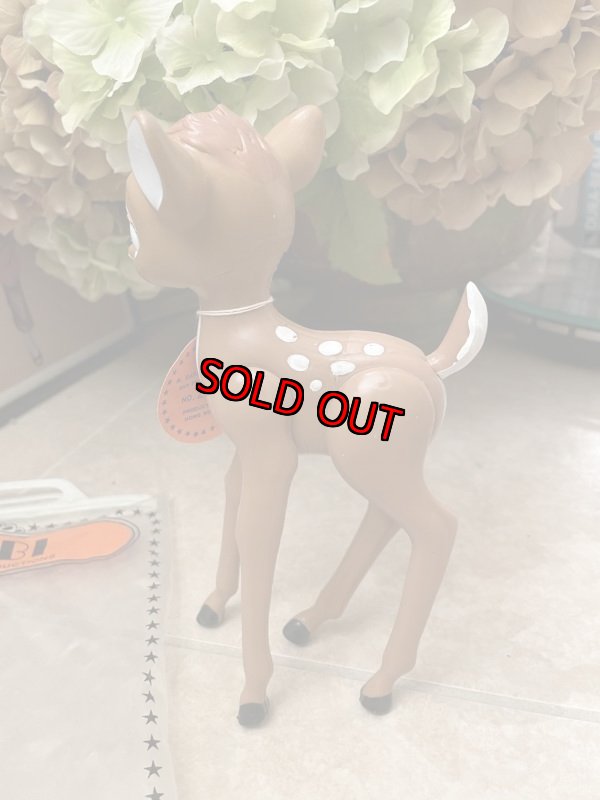 画像6: Disney DAKIN Bambi  Doll With Bag 70‘s / ディズニーのDakin社　袋入り、タグ付きのバンビ　ドール　フィギュア (6)