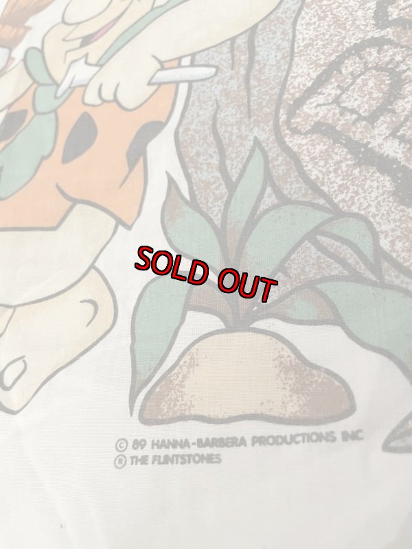 画像2: Hanna Barbera Flintstones Pillow Case / ハンナバーベラ、フリントストーンズ ピローケース (2)