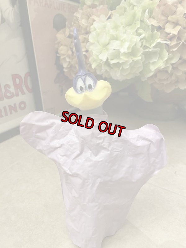 画像1:  Looney Tunes  Road Runner Face Rubber Hand Puppet /  ルーニーテューンズ   ロードランナー　フェイスラバー ハンドパペット (1)