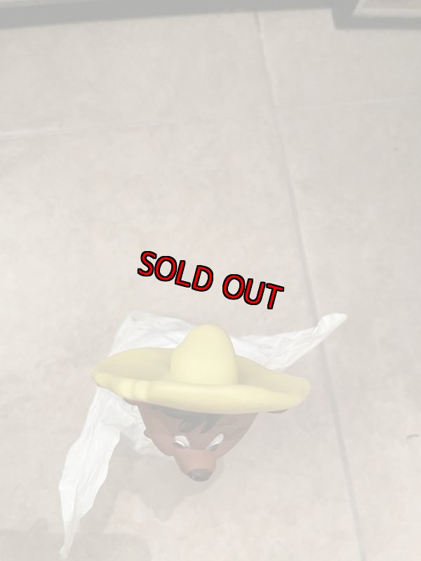 画像5:  Looney Tunes Speedy Gonzales  Face Rubber Hand Puppet /  ルーニーテューンズ   スピーディ・ゴンザレス　フェイスラバー ハンドパペット (5)