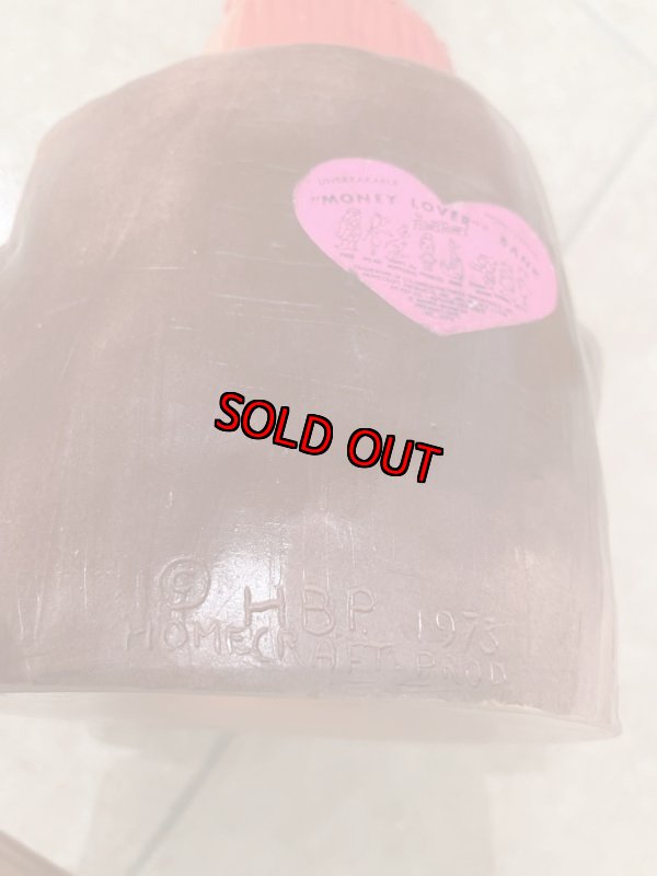 画像7: Hanna Barbera Flintstones Plastic Pebbles Coin Bank  / フリントストーン　プラスチック製　ペブルス　貯金箱　 (7)