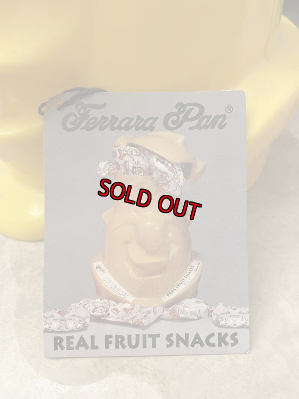 画像11: Hanna Barbera Flintstones Fred Yellow Plastic Face Jar  / フリントストーン　フレッド　プラスチック製　イエローフェイスジャー (11)