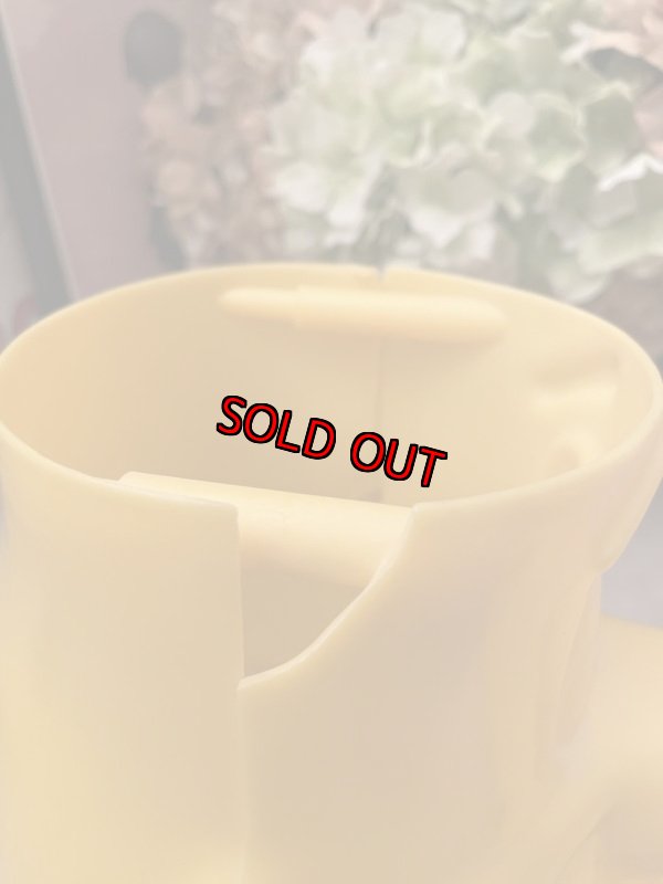 画像9: Hanna Barbera Flintstones Fred Yellow Plastic Face Jar  / フリントストーン　フレッド　プラスチック製　イエローフェイスジャー (9)