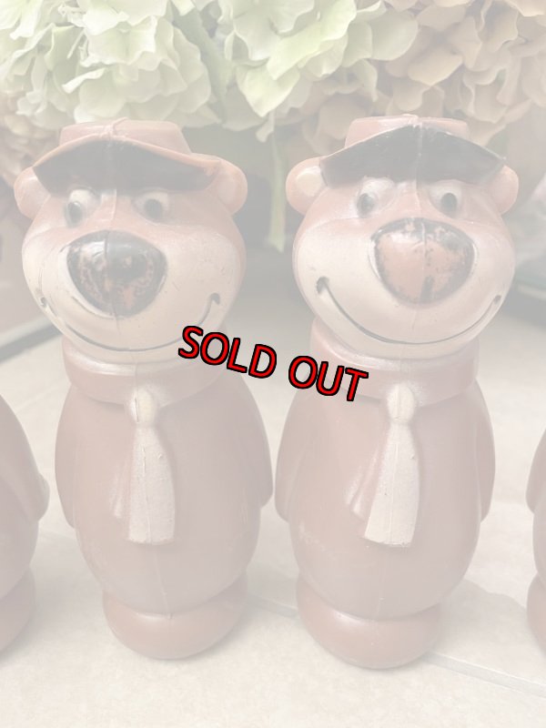 画像3: Hanna Barbera Yogi Bear Bowling Pin 5 Set With Ball  / ハンナバーベラ ヨギベア ボーリングピン5本セットとボール付き (3)