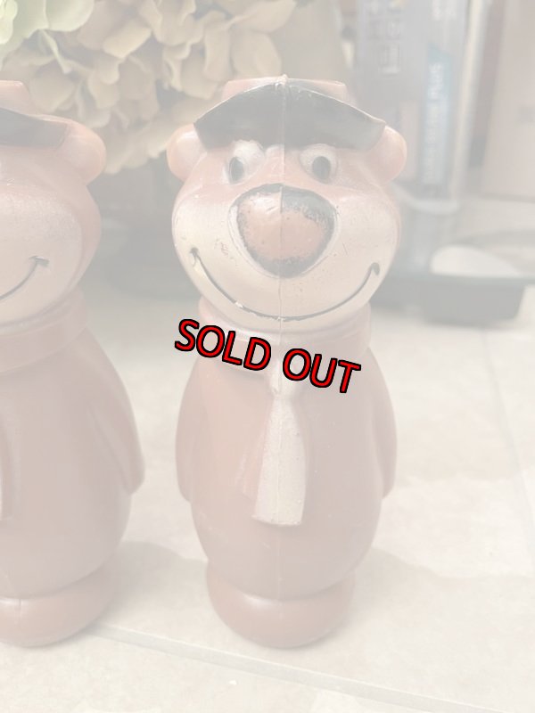 画像4: Hanna Barbera Yogi Bear Bowling Pin 5 Set With Ball  / ハンナバーベラ ヨギベア ボーリングピン5本セットとボール付き (4)