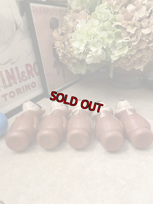 画像13: Hanna Barbera Yogi Bear Bowling Pin 5 Set With Ball  / ハンナバーベラ ヨギベア ボーリングピン5本セットとボール付き (13)