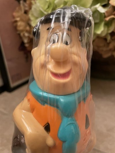 画像1: Hanna Barbera Flintstones Fred  Babble Bath  Bottle 1996 /  フリントストーンズ、フレッドのバブルバスボトル