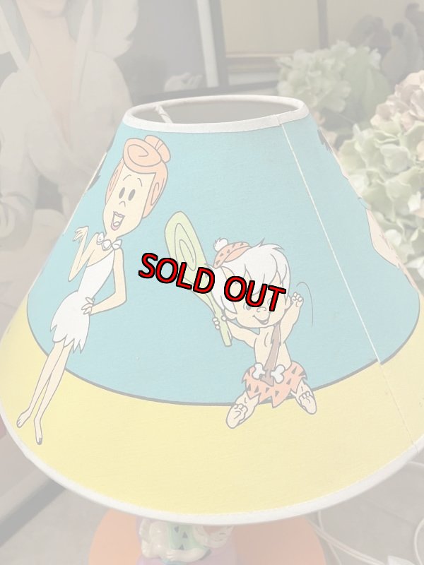 画像4: Hanna Barbera Flintstones Night Lamp Shade 1995 / フリントストーン シェード付きナイトランプ (4)