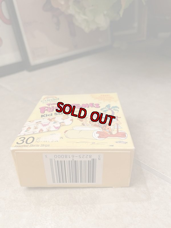 画像6: Hanna Barbera Flintstones Bandaids with Box 1993 /   フリントストーンズ、箱入りバンドエイド (6)