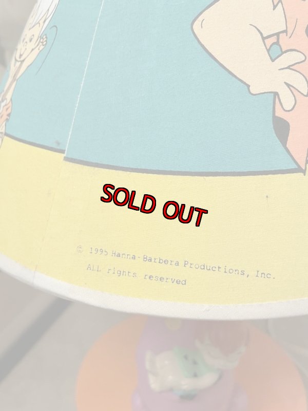 画像5: Hanna Barbera Flintstones Night Lamp Shade 1995 / フリントストーン シェード付きナイトランプ (5)