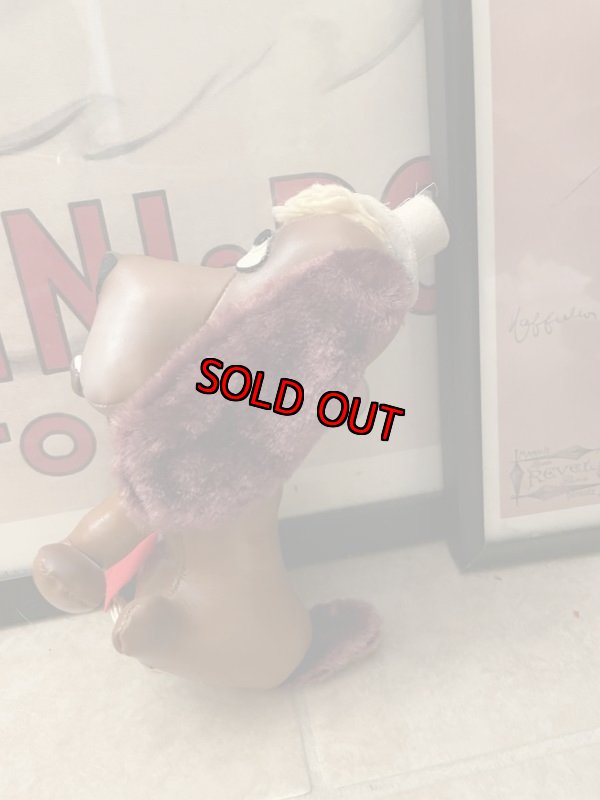 画像2: Woolikin Brown Dog  Plush Doll / Woolikin ブラウンドッグ　犬のぬいぐるみ　 (2)