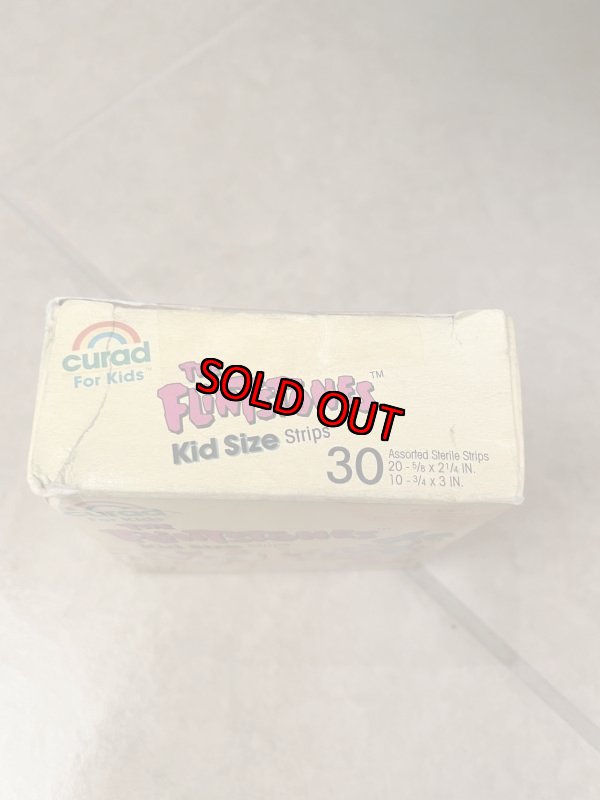 画像2: Hanna Barbera Flintstones Bandaids with Box 1993 /   フリントストーンズ、箱入りバンドエイド (2)