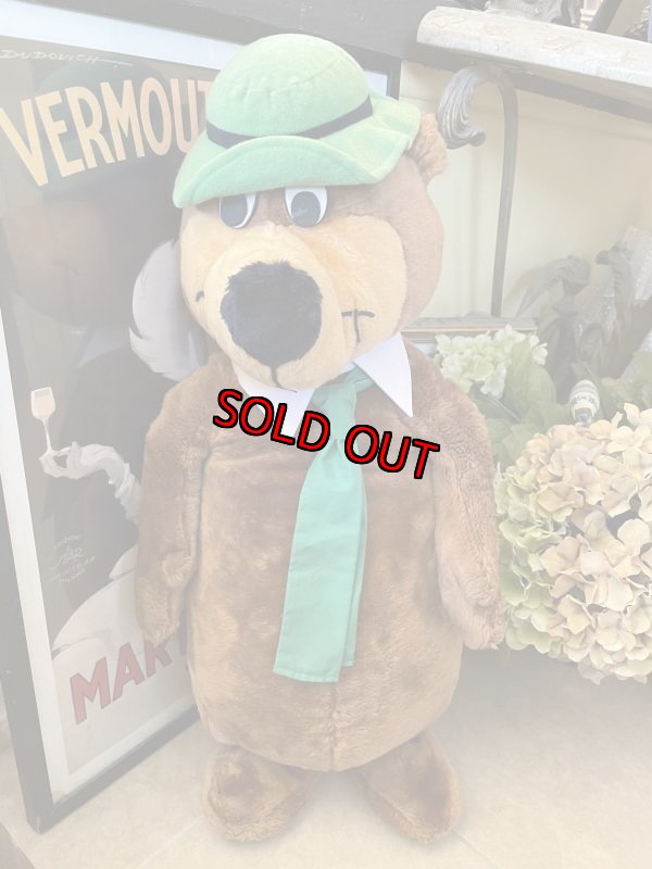 画像2: Hanna Barbera Yogi Bear Mighty Star Big Large Plush Doll  1980 (L) / ヨギベア 83cm マイティスター　大きい80cm ぬいぐるみ　1980年 (2)