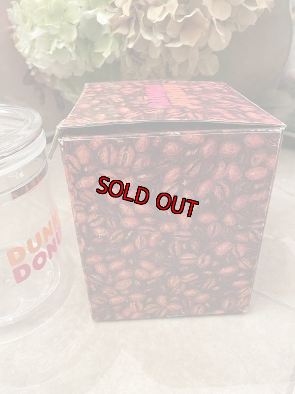 画像8: Dunkin  Donuts Coffee Canister With Box / ダンキンドーナツ 箱付きプラスチック製キャニスター レア!! (8)