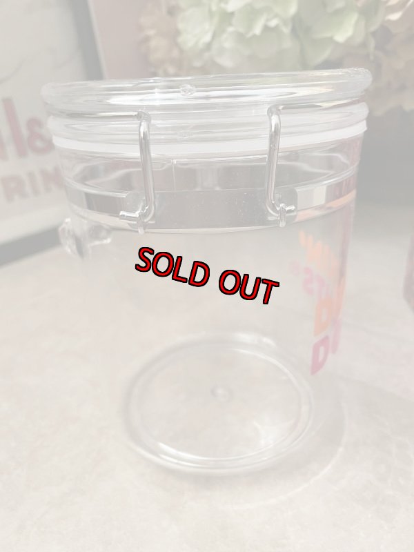 画像5: Dunkin  Donuts Coffee Canister With Box / ダンキンドーナツ 箱付きプラスチック製キャニスター レア!! (5)