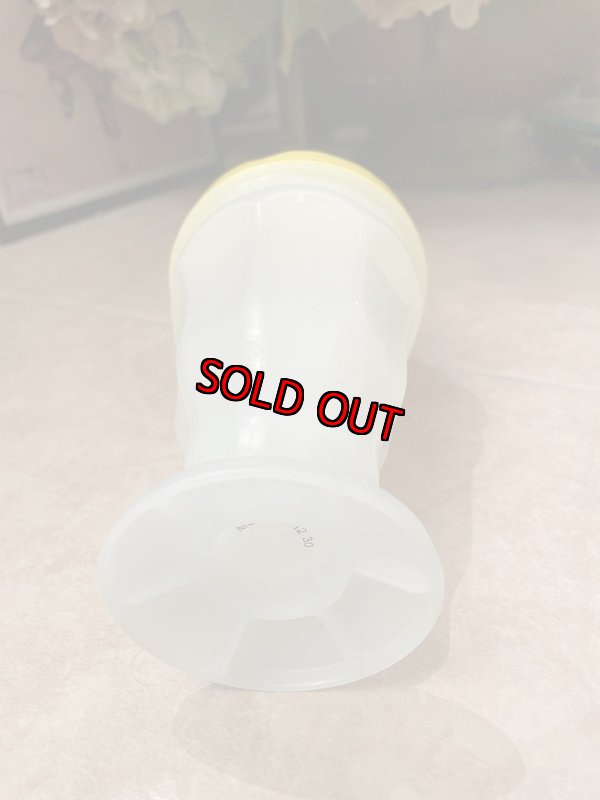 画像5: Denny’s restaurant plastic ice cream sundae drink cup Yellow / デニーズ　プラスチック製　アイスクリーム　サンデー　カップ　イエロー (5)