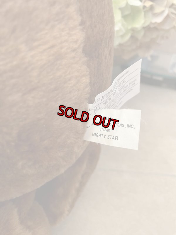 画像11: Hanna Barbera Yogi Bear Mighty Star Big Large Plush Doll  1980 (L) / ヨギベア 83cm マイティスター　大きい80cm ぬいぐるみ　1980年 (11)