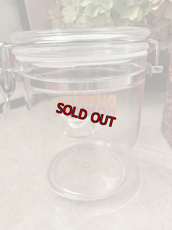 画像4: Dunkin  Donuts Coffee Canister With Box / ダンキンドーナツ 箱付きプラスチック製キャニスター レア!! (4)