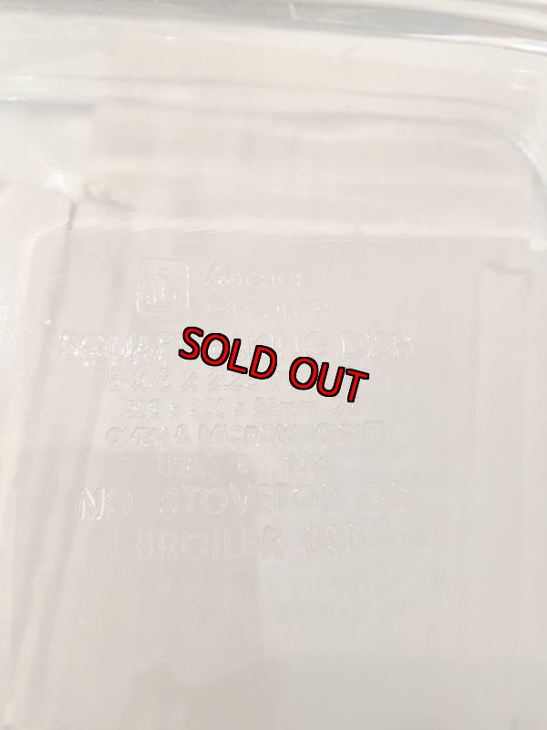 画像10: Anchor Hocking  Pillsbury Dough Boy kitchen Glass Bake 4 pieces set  / ピルズベリー　ドゥボーイ　箱入りガラス製ベイク4点セット (10)