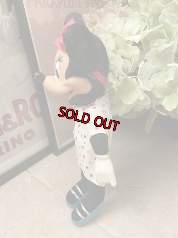画像2: Disney Minnie Mouse  Applause Plush Doll 1982 / ディズニー　ミニーマウス　フェイスラバー　ドール (2)