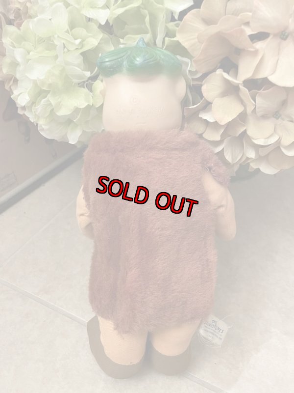 画像3: Hanna Barbera Flintstones knickerbocker Barney Face Rubber  Doll  1962 / フリントストーン　ニッカーボッカー　フェイスラバー　バーニー　ドール (3)