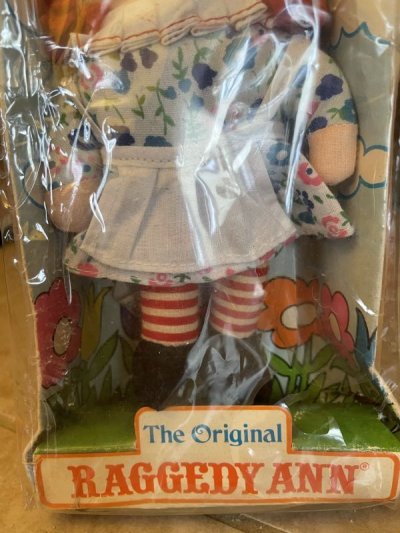 画像2: Raggedy Ann knickerbocker fabric doll with box 1972 / ラガディアン　ニッカーボッカー　箱入り　布ドール
