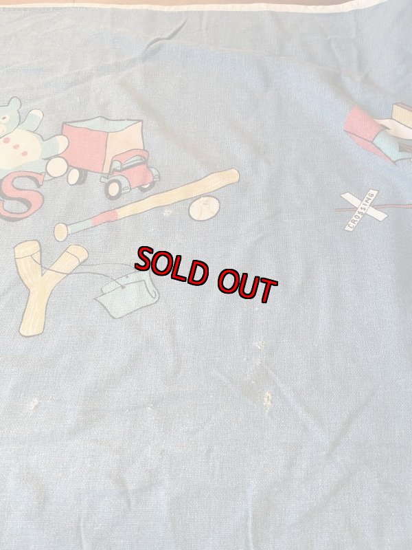 画像7: Dennis the Menace fabric Bed Cover blanket  / わんぱくデニスの布製 ベッドカバー ブランケット (7)