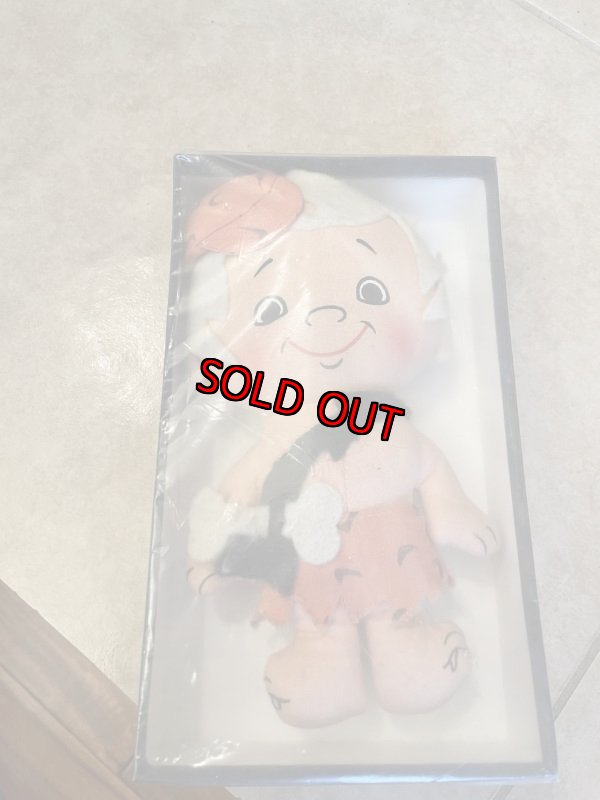 画像7: Hanna Barbera Flintstones Bamm Bamm Fabric Doll with box / フリントストーン　バンバン　箱入り布　ドール (7)