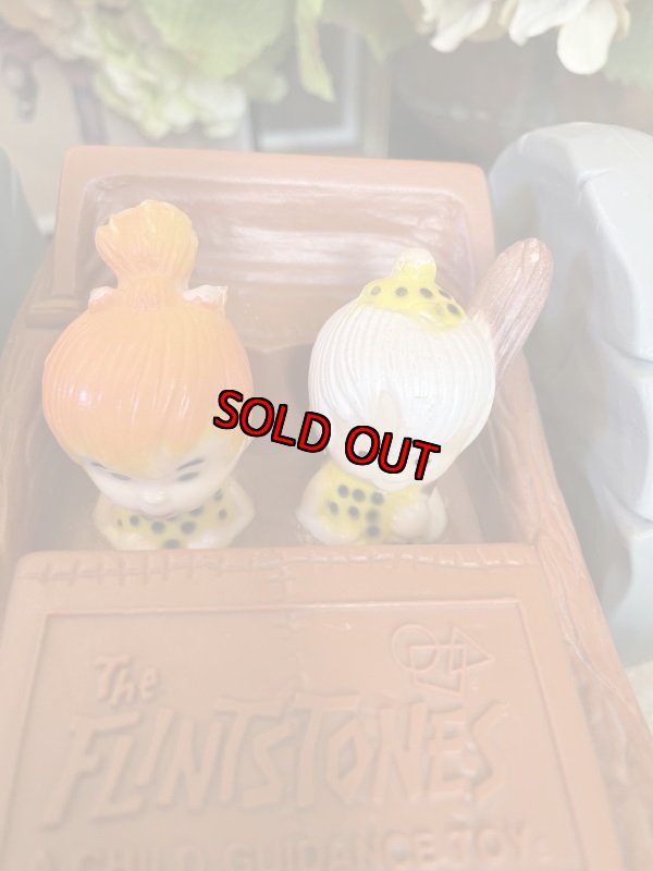 画像7: Hanna Barbera Flintstones Plastic Pull 2 Side Car 1976 / フリントストーン　プラスチック製　2サイドカー (7)