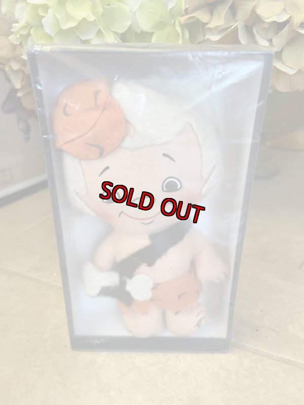画像1: Hanna Barbera Flintstones Bamm Bamm Fabric Doll with box / フリントストーン　バンバン　箱入り布　ドール (1)