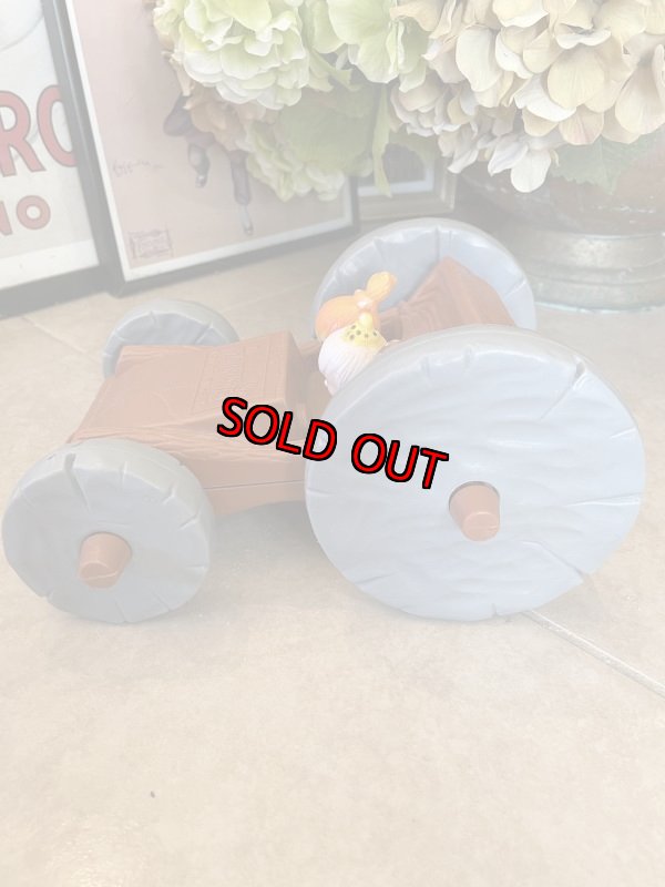 画像9: Hanna Barbera Flintstones Plastic Pull 2 Side Car 1976 / フリントストーン　プラスチック製　2サイドカー (9)