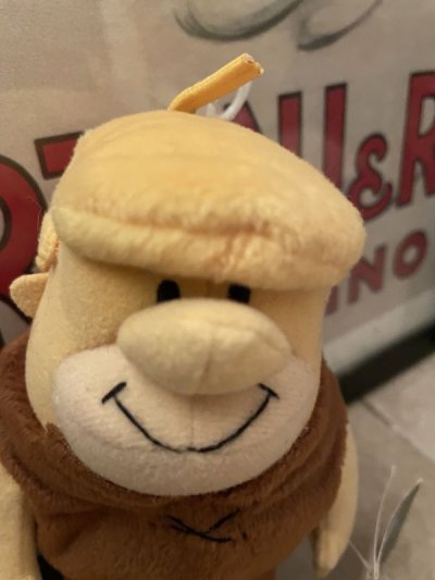 画像1: Hanna Barbera Flintstones Barney Bean Doll With Tag 1999 / フリントストーン バーニー タグ付きビーンズ 人形