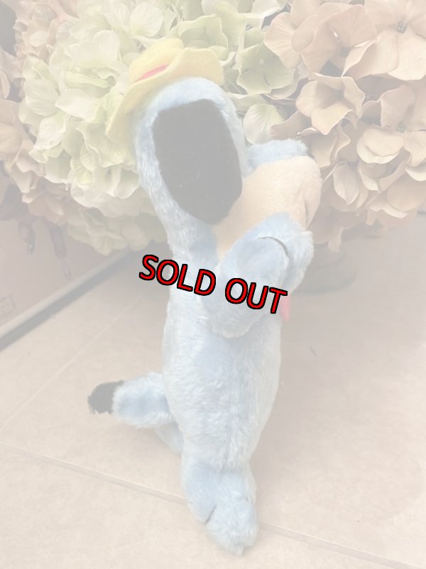 画像5: Hanna Barbera Huckleberry Hound Nanco  Plush Doll 1989 / ハンナバーベラ　ハックルベリーハウンド　　ぬいぐるみ　 (5)