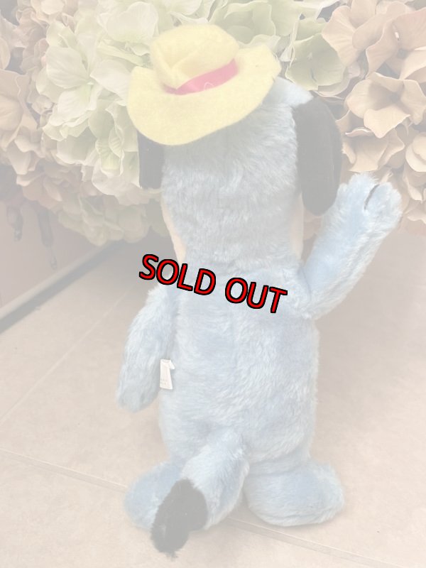 画像4: Hanna Barbera Huckleberry Hound Nanco  Plush Doll 1989 / ハンナバーベラ　ハックルベリーハウンド　　ぬいぐるみ　 (4)