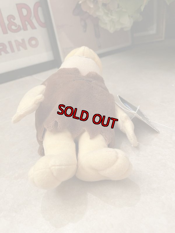 画像5: Hanna Barbera Flintstones Barney Bean Doll With Tag 1999  / フリントストーン　バーニー　タグ付きビーンズ　人形 (5)