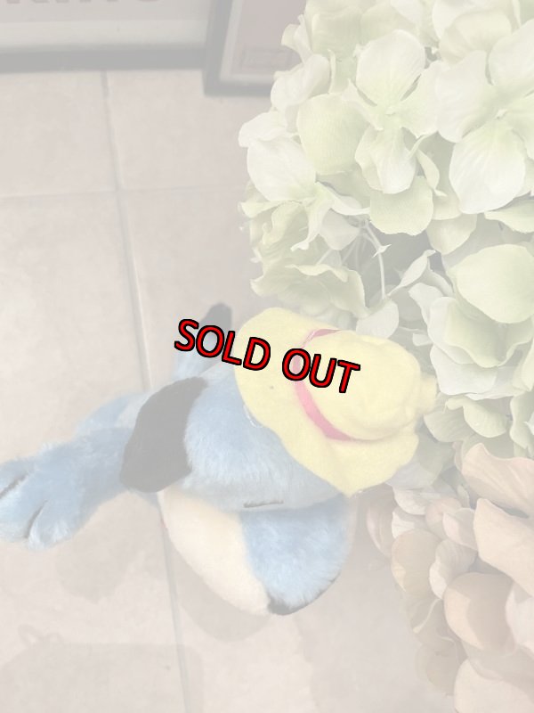 画像7: Hanna Barbera Huckleberry Hound Nanco  Plush Doll 1989 / ハンナバーベラ　ハックルベリーハウンド　　ぬいぐるみ　 (7)