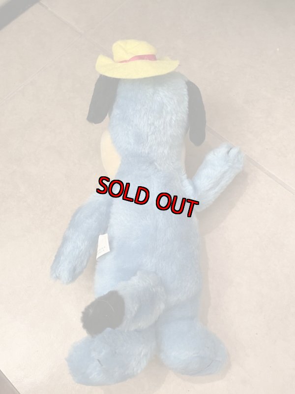 画像8: Hanna Barbera Huckleberry Hound Nanco  Plush Doll 1989 / ハンナバーベラ　ハックルベリーハウンド　　ぬいぐるみ　 (8)