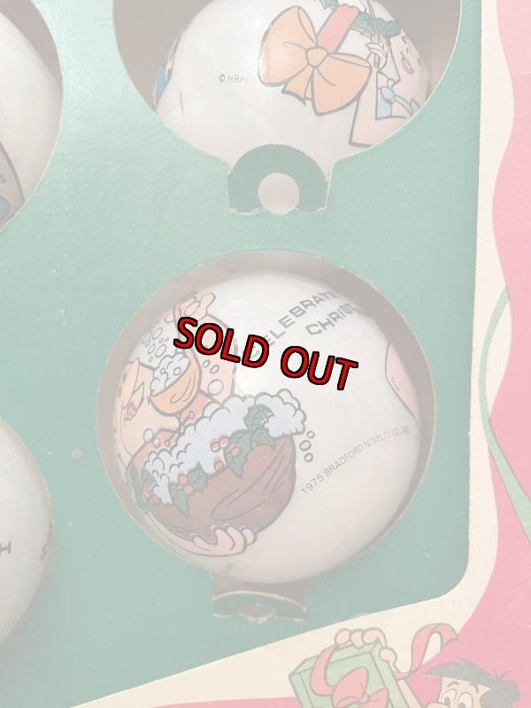 画像2: Hanna Barbera Flintstones ornaments with box /  フリントストーンズの箱入りオーナメント (2)