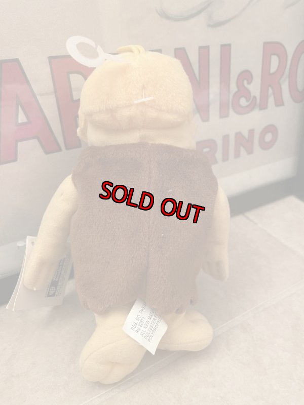 画像3: Hanna Barbera Flintstones Barney Bean Doll With Tag 1999  / フリントストーン　バーニー　タグ付きビーンズ　人形 (3)
