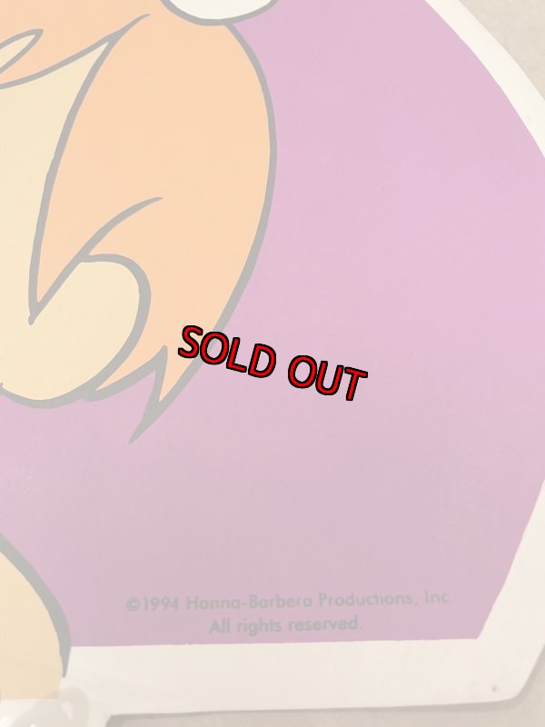 画像4: Hanna Barbera Flintstones Dino & Pebbles Place Lunch mats 1993＆1994 / フリントストーンズ、ディノ&ペブルス　プレイスマット　2枚組セット (4)