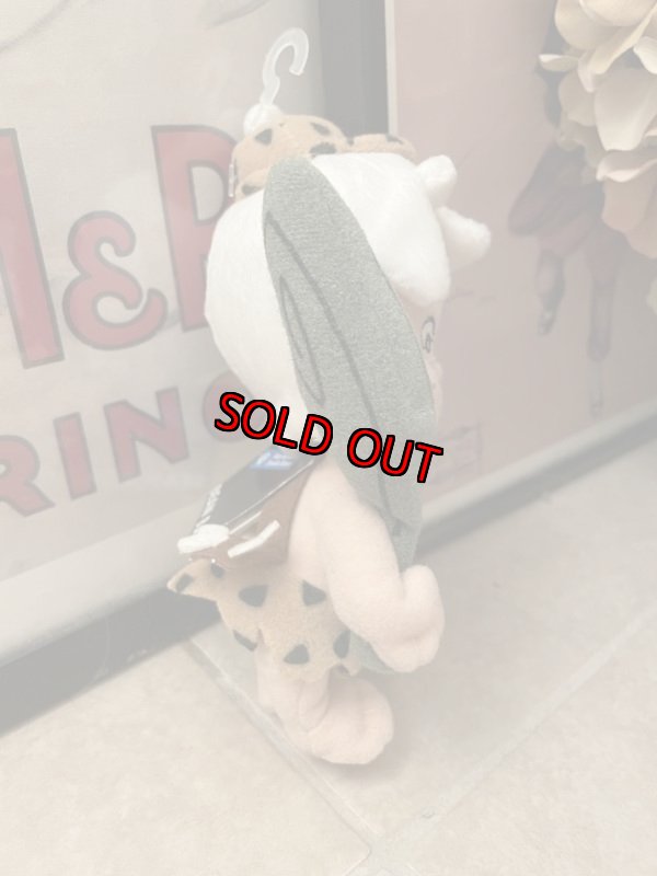 画像4: Hanna Barbera Flintstones Bamm Bamm  Bean Doll With Tag 1999 / フリントストーンズ　タグ付きバンバン　ビーンズドール　 (4)