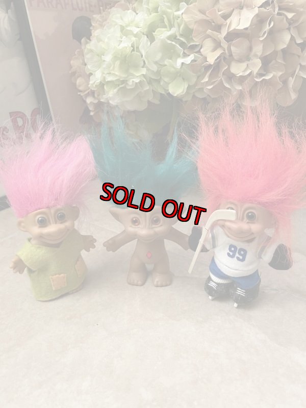 画像1: Troll  Doll Set Of 3 / トロール人形の3点セット (1)