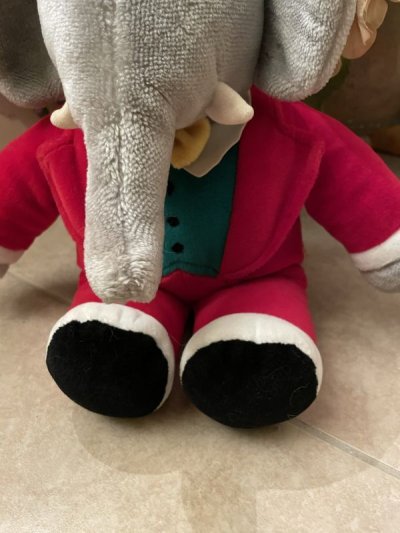 画像2: Babar Elephant GUND  Plush Doll 1988 / ババール　ガンド社、絵本のゾウのぬいぐるみ　